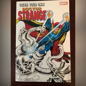 Color your own Doctor Strange October 2016